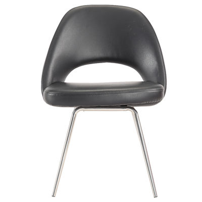 Restauracja PU Krzesła tapicerowane z nogami ze stali nierdzewnej