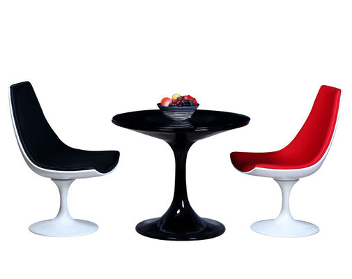 Reprodukcja Meble do salonu Krzesła obrotowe z włókna szklanego Pełna gwarancja na 1 rok